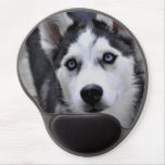 Cute Husky Gel Mouse Pad