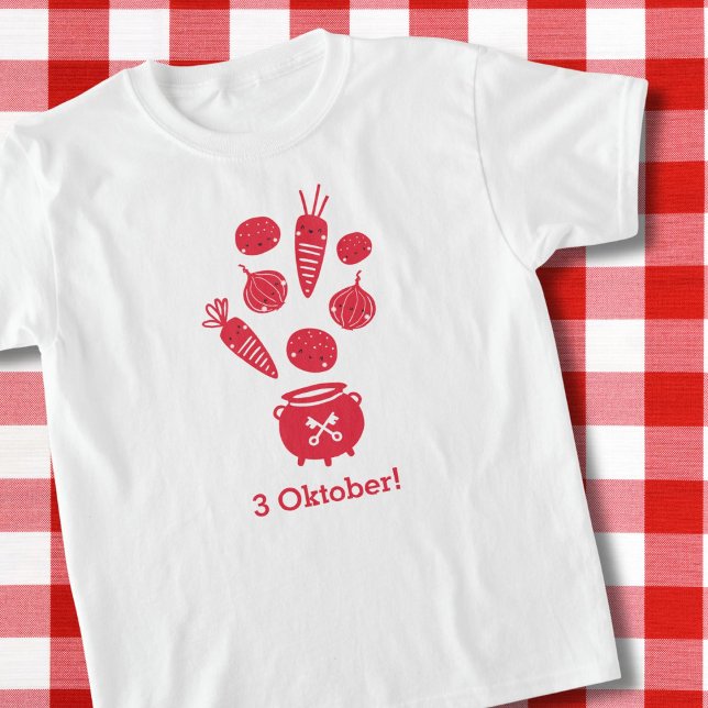 Cute Hutspot 3 Oktober Leidens ontzet rood wit T-Shirt (Creator Uploaded)