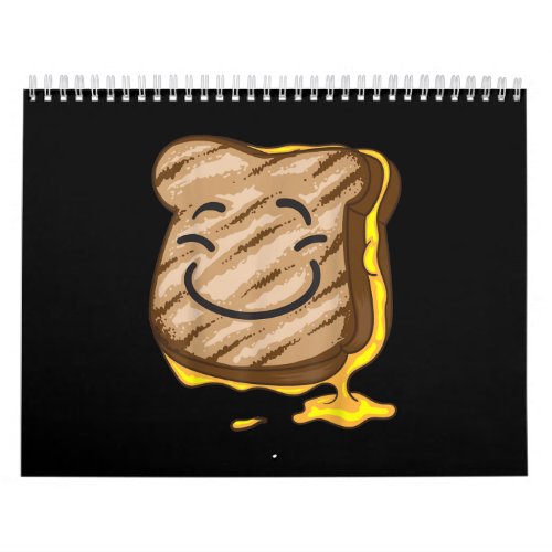 Cute I Heart Happy Grilled Cheese Sandwich Gift Calendar