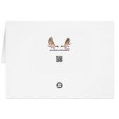 Cute I Heart (Love) Chocolate Teddy Bear (Back Horizontal)