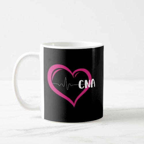 Cute I Love Being A Cna Certified Nursing Assistan Coffee Mug