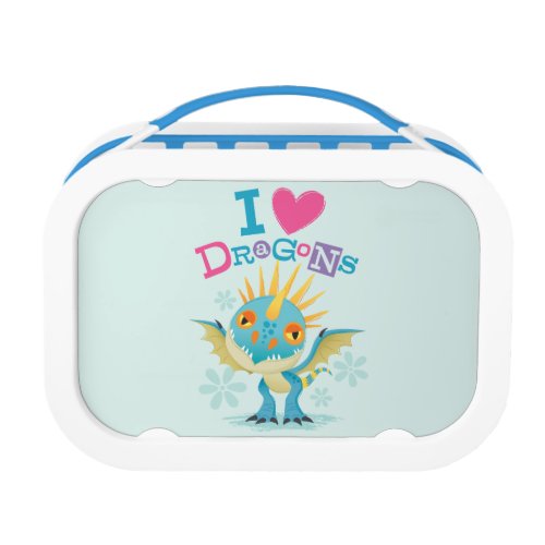 Cute I Love Dragons Stormfly Graphic Lunch Box