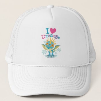 Cute "i Love Dragons" Stormfly Graphic Trucker Hat by howtotrainyourdragon at Zazzle