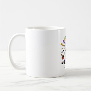 Cute I Love Fall Prevention Physical Therapy Ghost Coffee Mug