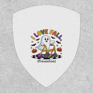 Cute I Love Fall Prevention Physical Therapy Ghost Patch