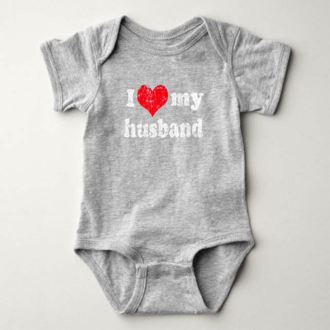Cute I love my husband Tank Top (Front)