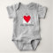 Cute I love my nonna baby crawler Italian grandma