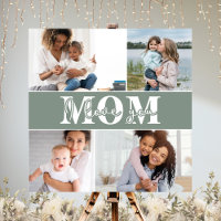 Cute I LOVE YOU MOM Mother's Day Photo