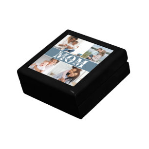 Cute I LOVE YOU MOM Mother's Day Photo Gift Box
