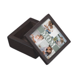 Cute I LOVE YOU MOM Mother&#39;s Day Photo Gift Box