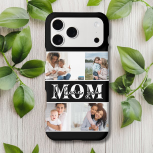 Cute I LOVE YOU MOM Mother's Day Photo iPhone 17 Pro Max Case