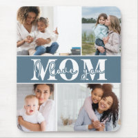 Cute I LOVE YOU MOM Mother's Day Photo