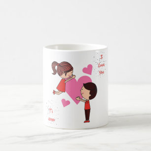 Cute I love you , Ti Amo Coffee Mug