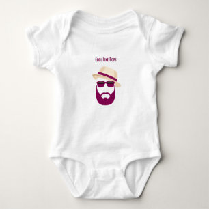 Cute I’m cool like pops t-shirt Baby Bodysuit