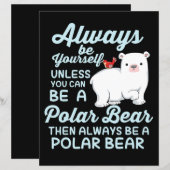 Cute Ice Bear A Polar Bear Lover (Front/Back)