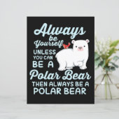 Cute Ice Bear A Polar Bear Lover (Standing Front)