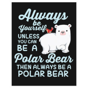 Cute Ice Bear A Polar Bear Lover