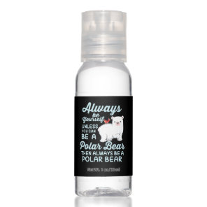 Cute Ice Bear A Polar Bear Lover Hand Sanitizer