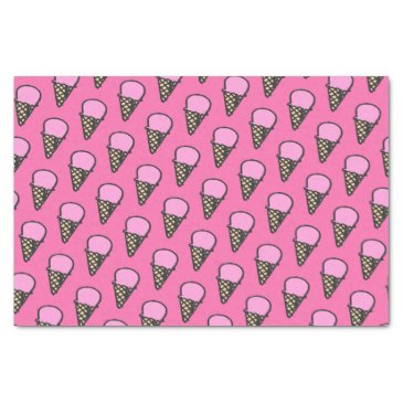 Cute Ice Cream Cones Pattern