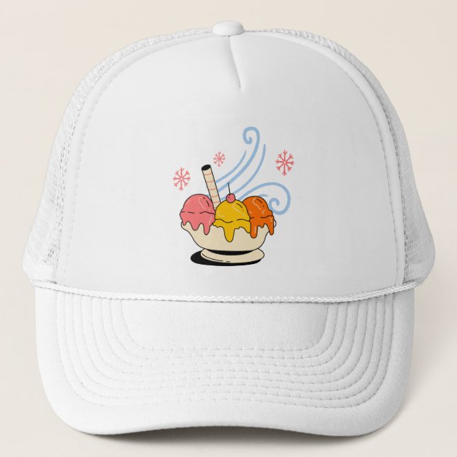 Cute Ice Cream Hat (Front)