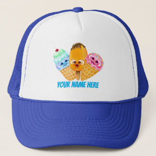 Cute ice cream vendors hat