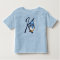 Cute ice hockey penguin and custom text