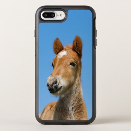 Cute Icelandic Horse Foal Pony Head Front Photo - OtterBox Symmetry iPhone 8 Plus/7 Plus Case
