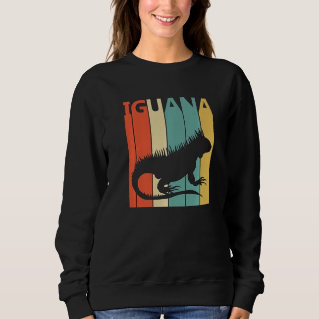 Cute Iguana Animal   Sweatshirt (Front)