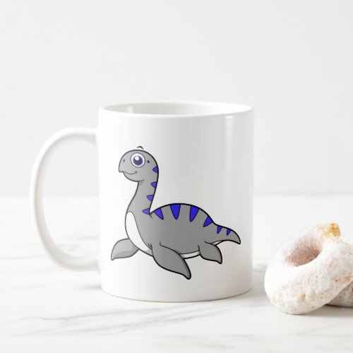 Cute Illustration Of A Loch Ness Monster Coffee Mug