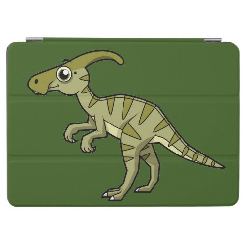 Cute Illustration Of A Parasaurolophus Dinosaur 3 iPad Air Cover