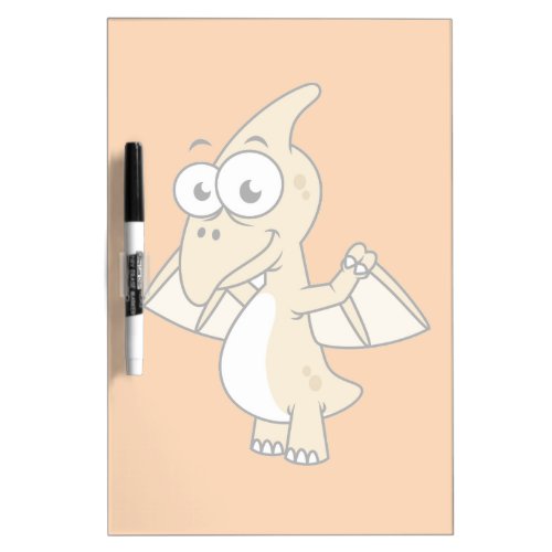 Cute Illustration Of A Pterodactyl 2 Dry Erase Board
