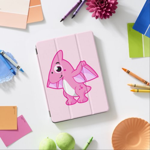 Cute Illustration Of A Pterodactyl iPad Air Cover