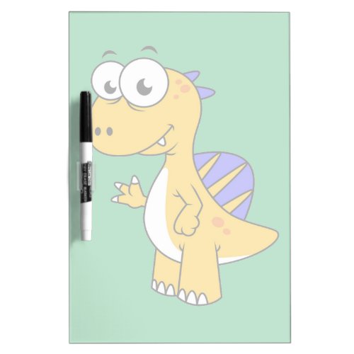 Cute Illustration Of A Spinosaurus 2 Dry Erase Board