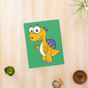 Cute Illustration Of A Spinosaurus. 2 Mini Binder