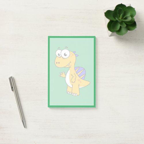 Cute Illustration Of A Spinosaurus 2 Post_it Notes