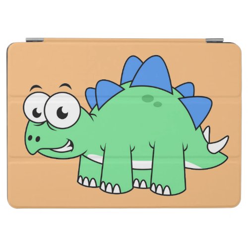 Cute Illustration Of A Stegosaurus 2 iPad Air Cover