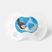 Cute illustration of mermaids' day on the Beach Pacifier (Front)