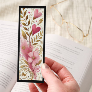 Cute Illustration Of Valentine's Day Bookmarks