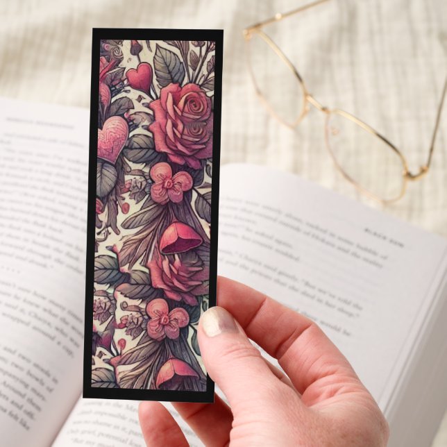 Cute Illustration Of Valentine's Day Bookmarks (Hand)