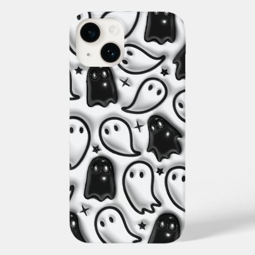 Cute Inflate bubble  Halloween ghost tumbler Case_Mate iPhone 14 Case