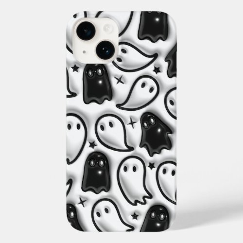 Cute Inflate bubble  Halloween ghost tumbler Case_Mate iPhone 14 Case