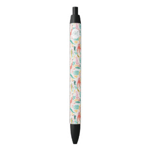 Cute Initial Colorful Happy Jungle Animal Monkey Pen