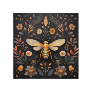 Cute insect wood wall art