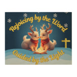 Cute Inspirational Deer Wood Wall Art
