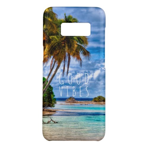 Cute Inspirational Hawaiian Beach Summer Landscape Case_Mate Samsung Galaxy S8 Case