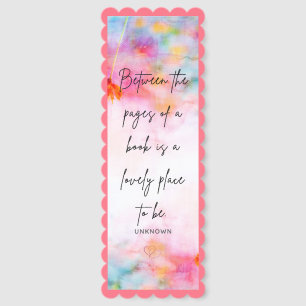 Cute Inspirational Reading Quote Bookmarks