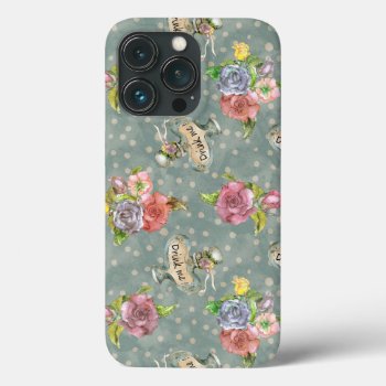 Cute Inspired By Alice In Wonderland Case-mate Iph Iphone 13 Pro Case by Soulful_Inspirations at Zazzle