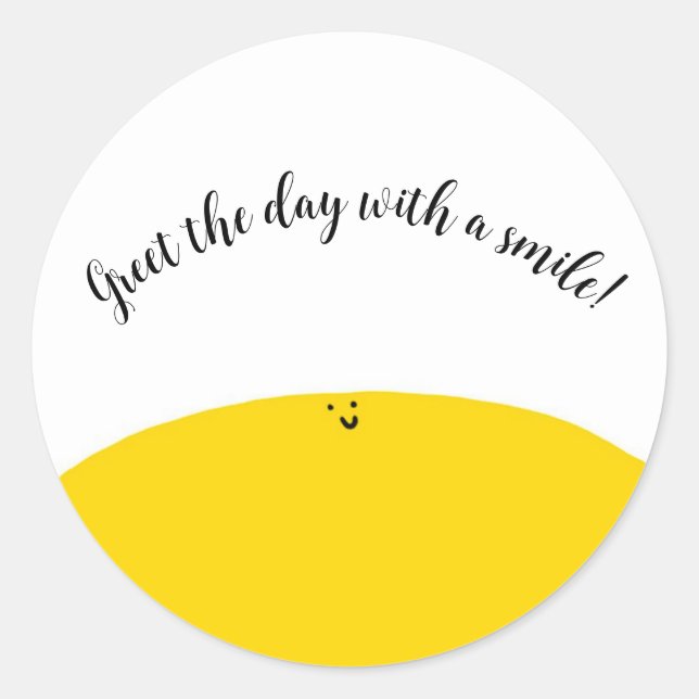 Cute Inspiring Sticker (Front)