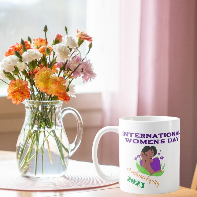 Cute International Women's Day Custom Mug (Creator Uploaded)