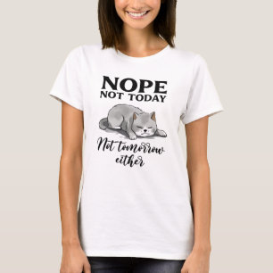 Cute Introvert Cat T-Shirt